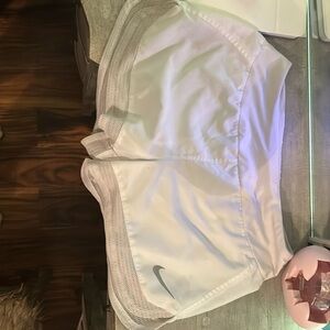 Nike White Womens Shorts